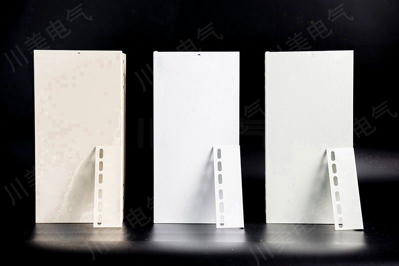 白、米黄色喷塑桥架