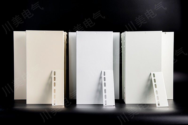 白、米黄色喷塑桥架